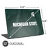 Michigan State University Green Jersey Universal Laptop 12in (9.8 x 6.8in) Skin