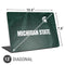 Michigan State University Green Jersey Universal Laptop 13in (10.6 x 7.6in) Skin