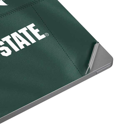 Michigan State University Green Jersey Laptop Skins