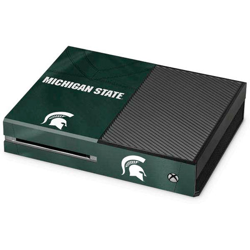 Michigan State University Green Jersey Xbox One Skins