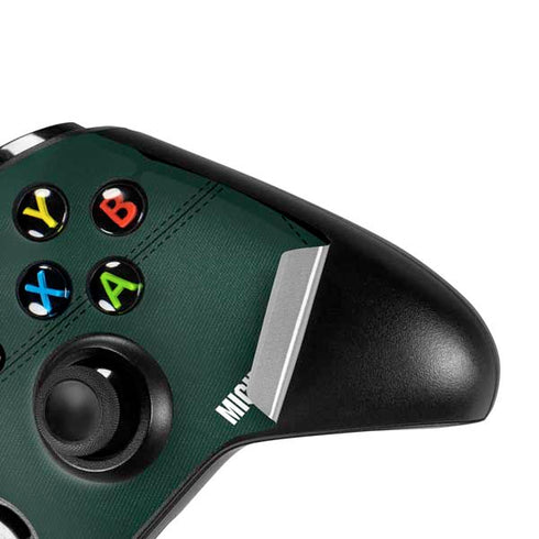 Michigan State University Green Jersey Xbox One S All-Digital Edition Bundle Skin
