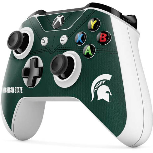Michigan State University Green Jersey Xbox One X Controller Skin