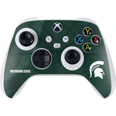 Michigan State University Green Jersey Xbox Series S Skins