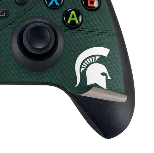 Michigan State University Green Jersey Xbox Series X Controller Skin