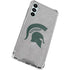Michigan State University Grey Spartans Logo Gabb Phone 4 Clear Case