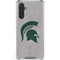 Michigan State University Grey Spartans Logo Galaxy A17 Clear Case