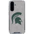 Michigan State University Grey Spartans Logo Galaxy A36 5G Clear Case