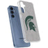 Michigan State University Grey Spartans Logo Galaxy A55 5G Clear Case