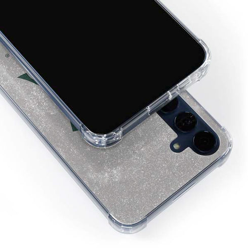 Michigan State University Grey Spartans Logo Galaxy A55 5G Clear Case