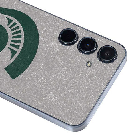 Michigan State University Grey Spartans Logo Galaxy A55 5G Skin