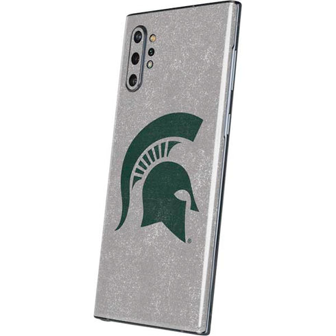 Michigan State University Grey Spartans Logo Galaxy Note 10 Plus Skin