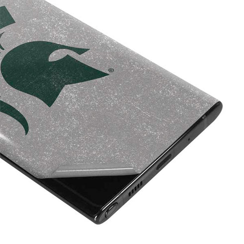 Michigan State University Grey Spartans Logo Galaxy Note 10 Plus Skin