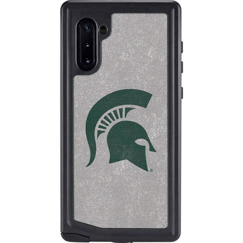 Michigan State University Grey Spartans Logo Galaxy Cases