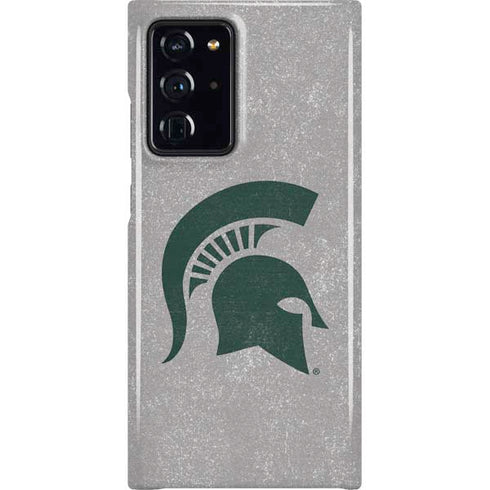 Michigan State University Grey Spartans Logo Galaxy Cases