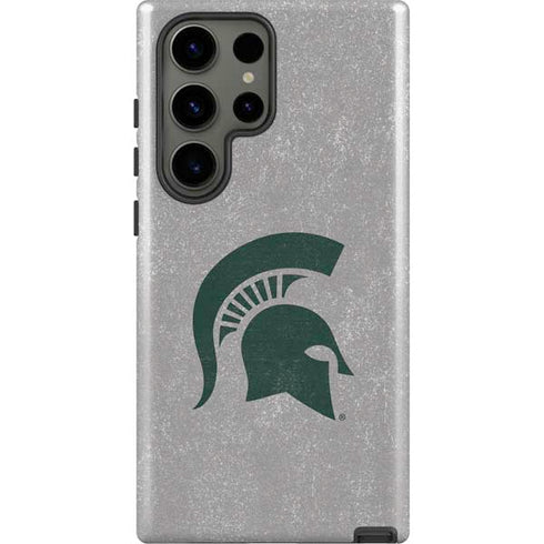 Michigan State University Grey Spartans Logo Galaxy S23 Ultra Pro Case