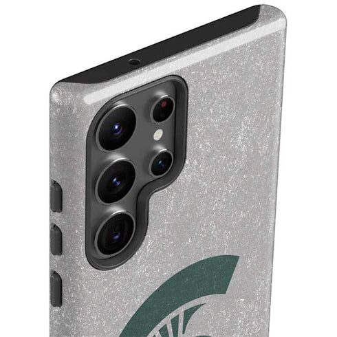 Michigan State University Grey Spartans Logo Galaxy S23 Ultra Pro Case