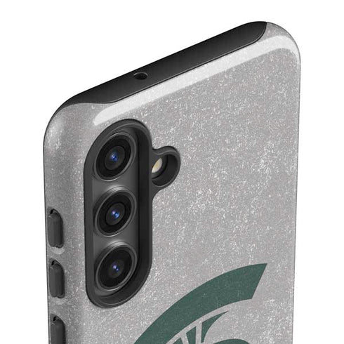 Michigan State University Grey Spartans Logo Galaxy S25 Plus Impact Case