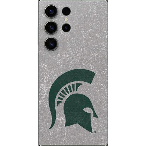 Michigan State University Grey Spartans Logo Galaxy S24 Ultra Skin