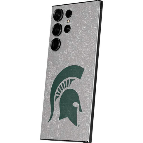 Michigan State University Grey Spartans Logo Galaxy S25 Ultra Skin