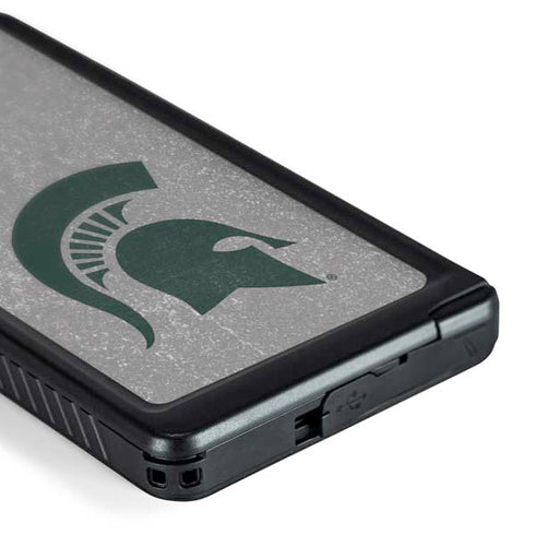 Michigan State University Grey Spartans Logo Galaxy S24 Ultra Waterproof Case