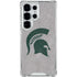 Michigan State University Grey Spartans Logo Galaxy S25 Ultra Clear Case