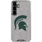 Michigan State University Grey Spartans Logo Galaxy S26 Clear Case