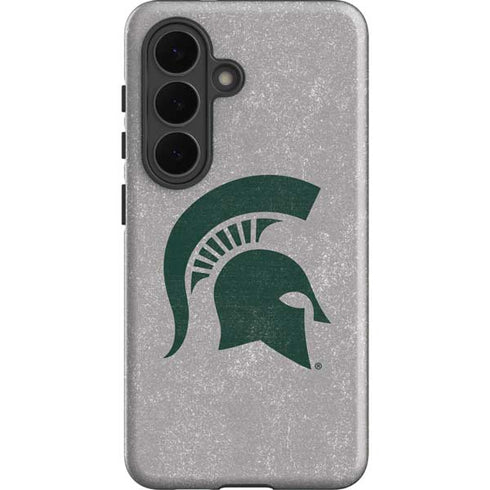 Michigan State University Grey Spartans Logo Galaxy S26 Impact Case