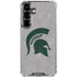 Michigan State University Grey Spartans Logo Galaxy S26 Plus Clear Case