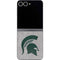 Michigan State University Grey Spartans Logo Galaxy Z Flip6 Skin