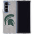 Michigan State University Grey Spartans Logo Galaxy Z Fold5 5G Clear Case