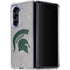 Michigan State University Grey Spartans Logo Galaxy Z Fold5 5G Clear Case