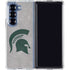 Michigan State University Grey Spartans Logo Galaxy Z Fold6 Clear Case