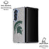 Michigan State University Grey Spartans Logo Galaxy Z Fold6 Clear Case