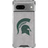 Michigan State University Grey Spartans Logo Google Pixel 8a Clear Case