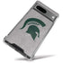Michigan State University Grey Spartans Logo Google Pixel 8a Clear Case