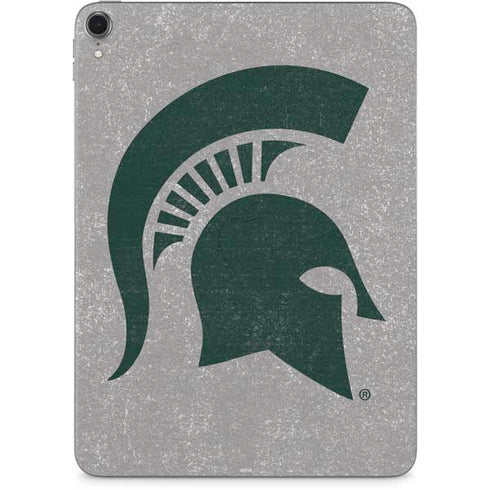 Michigan State University Grey Spartans Logo Apple iPad Pro Skin