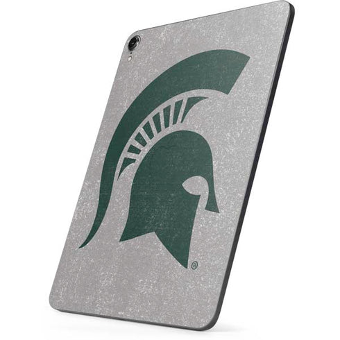 Michigan State University Grey Spartans Logo Apple iPad Pro Skin
