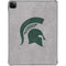 Michigan State University Grey Spartans Logo iPad Pro 11in (2024) Clear Case