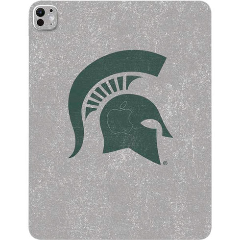 Michigan State University Grey Spartans Logo iPad Pro 13in M4 (2024) Skin