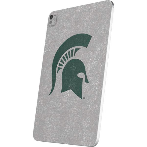 Michigan State University Grey Spartans Logo iPad Pro 13in M4 (2024) Skin