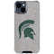 Michigan State University Grey Spartans Logo iPhone 15 Clear Case