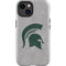 Michigan State University Grey Spartans Logo iPhone 15 Impact Case
