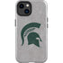Michigan State University Grey Spartans Logo iPhone 15 Impact Case