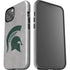 Michigan State University Grey Spartans Logo iPhone 15 Impact Case