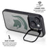 Michigan State University Grey Spartans Logo iPhone 15 Plus Kickstand Case