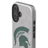 Michigan State University Grey Spartans Logo iPhone 16 Impact Case
