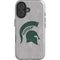 Michigan State University Grey Spartans Logo iPhone 16 Magsafe Impact Case
