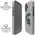Michigan State University Grey Spartans Logo iPhone 16 Magsafe Impact Case