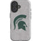 Michigan State University Grey Spartans Logo iPhone 16 Plus Impact Case