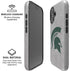 Michigan State University Grey Spartans Logo iPhone 16 Plus Magsafe Impact Case